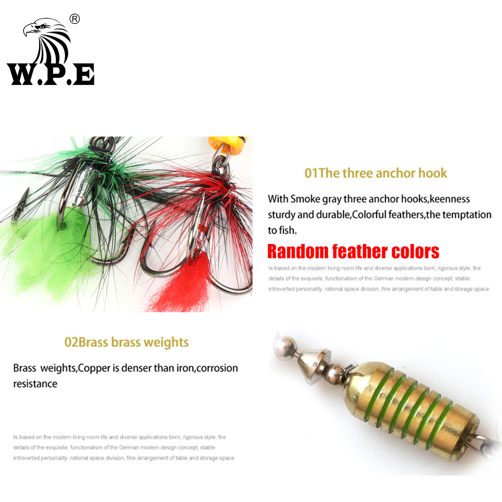 W.P.E KOMODO SPINNER Lure 2pcs - Fishing Lure Spinnerbait บทวิจารณ์และราคา