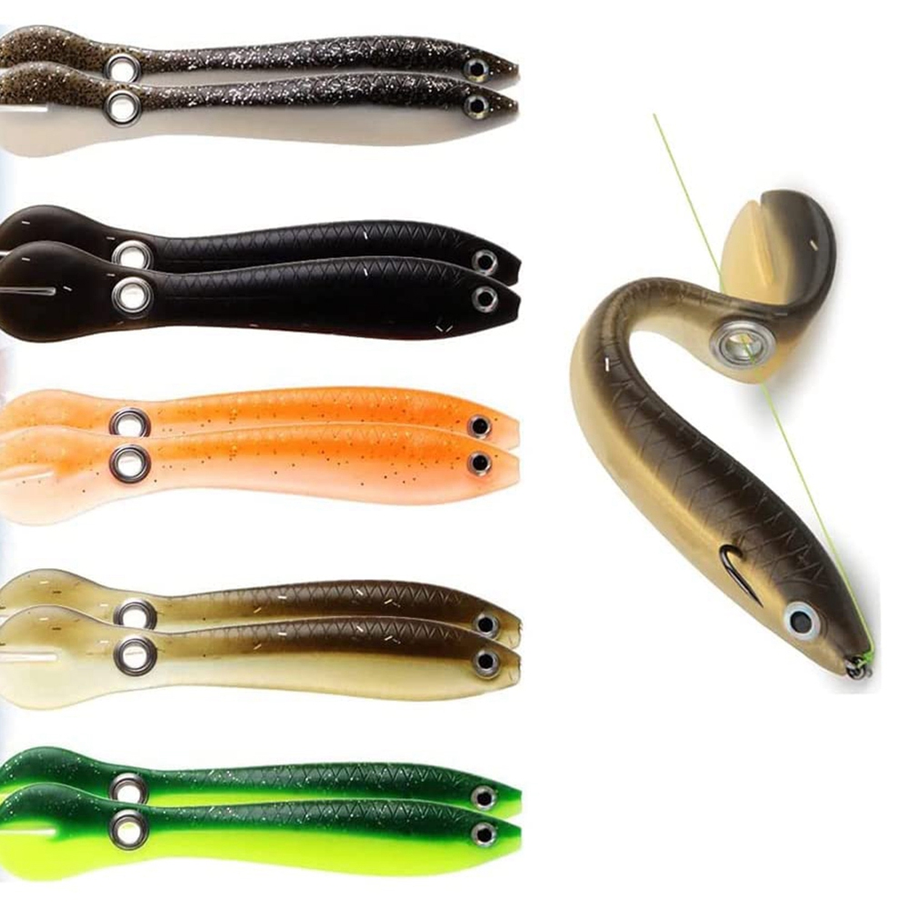 10 ชิ้นเหยื่อตกปลานุ่ม, เหยื่อ - Fishing Lure Soft Plastic บทวิจารณ์และราคา