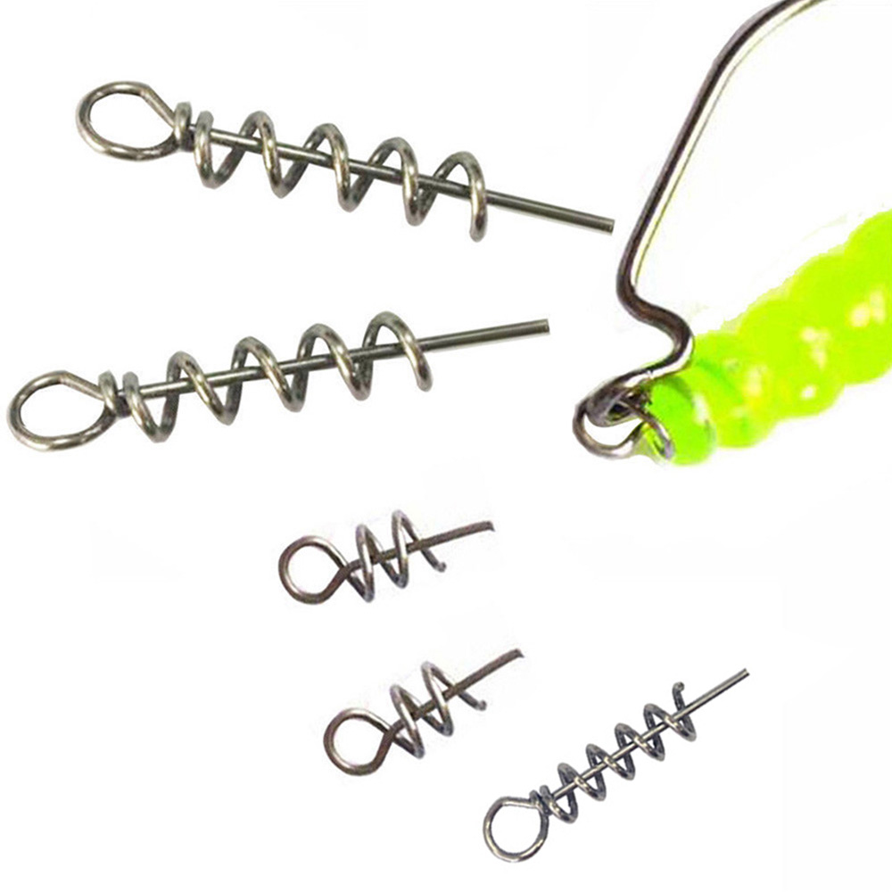 30pcs สแตนเลสสตีลฤดูใบไม้ผลิล็ - Fishing Lure Accessories บทวิจารณ์และราคา