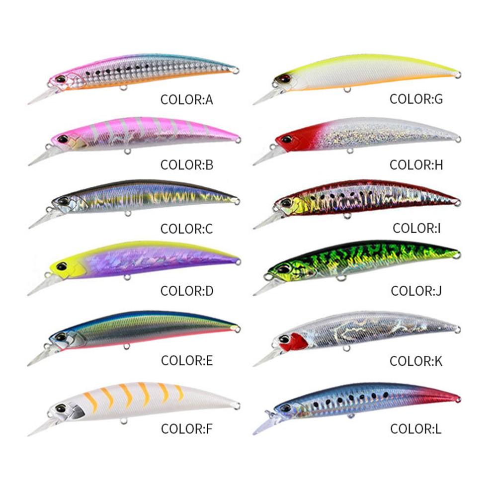 11Cm 27G เหยื่อตกปลา Minnow Wo - Fishing Lure Jerkbait บทวิจารณ์และราคา