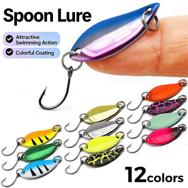 เหยื่อตกปลาแบบช้อน 2.5 กรัม 1/ - Fishing Lure Spoon บทวิจารณ์และราคา